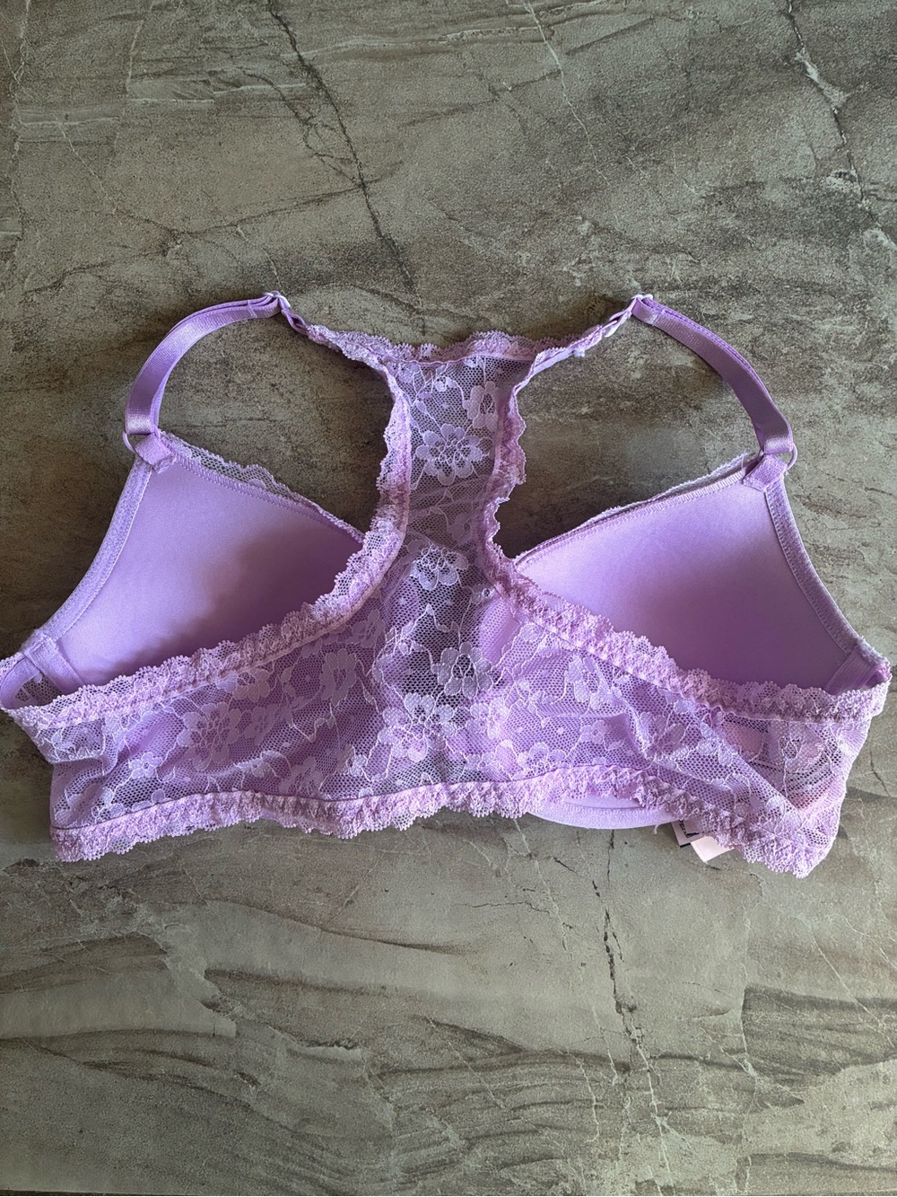 Lace Racerback Bra - Picture 3 of 4